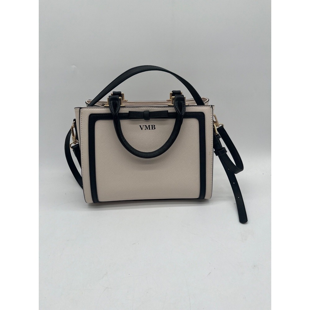 VMB Davis & Towne  the Alexa Handbag Beige Crossbody Set of 2